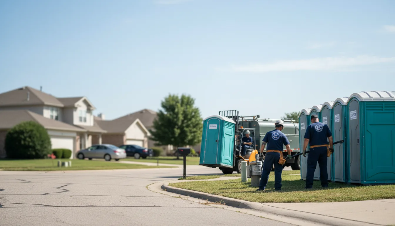 Porta Potty Rental in Woosung, IL near me